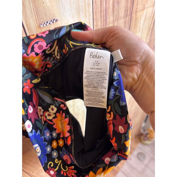 Boden Full Coverage Floral Swimsuit Bottom Size 8 - Picture 6 of 7